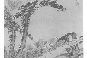 引驴人物图