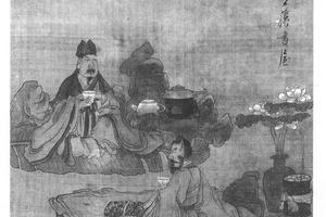 停琴品茗图