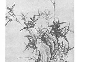 翠竹幽兰图