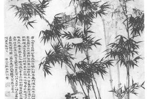 竹石图