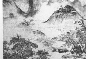 垂纶小影轴