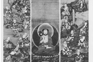 释迦十六罗汉图(三幅)