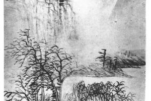 竹溪秋树图