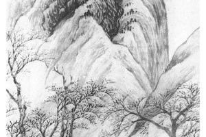 深云庵探梅图