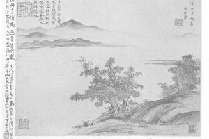 秋景图册页
