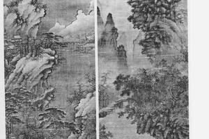 山水图(对幅)