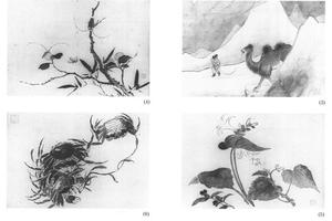 杂画十二开
