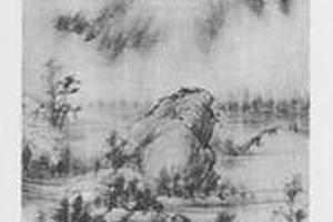 清溪端棹图