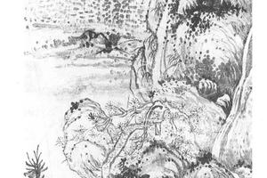 仿燕文贵山水