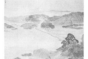 湖山秋霁图