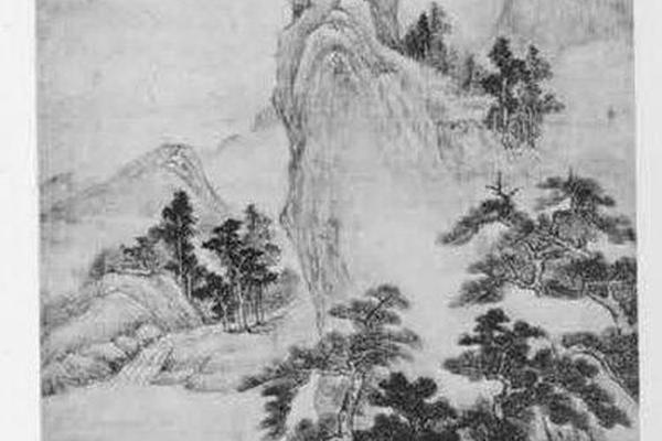 仿赵子昂山水图