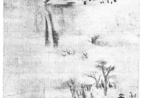 山色溪光图