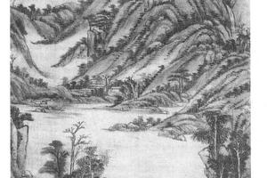 水村山寺图
