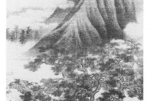 霖雨苍生图轴