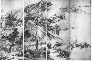 山水通景六条