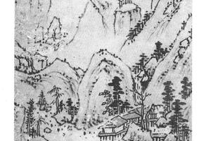 沧江水阁图