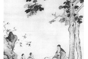 桐荫论道图