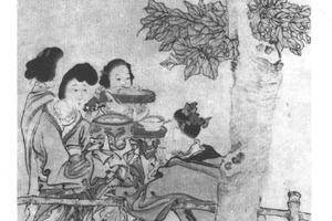 孙公进食图