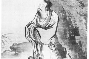岩边远眺图