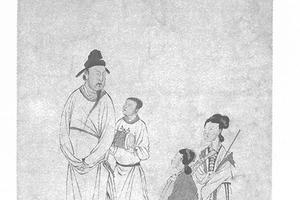 东山丝竹图