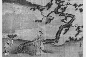 陶渊明采菊图