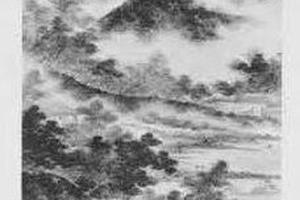 夏山欲雨图