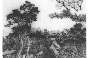 红丝砚馆弹琴赋诗图