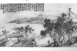 溪阳谒墓图