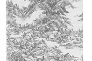 仿黄公望山水图