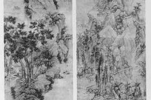 山水图(对幅)