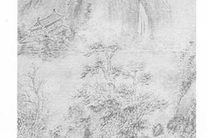 仿董源山水图