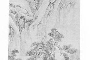 岩壑松涛图