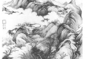 仿各家山水十开