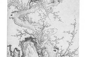 梅花寿石图