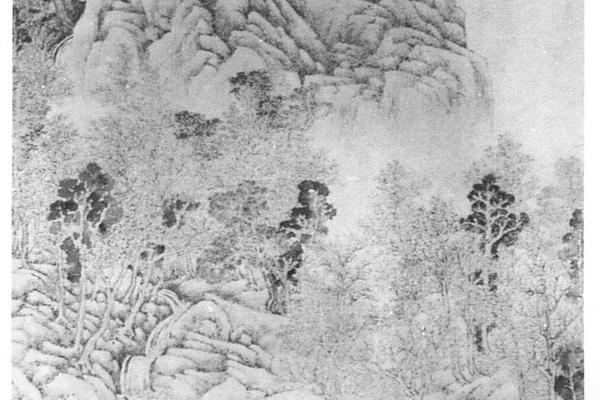 秋林书屋图
