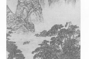 溪山白云图