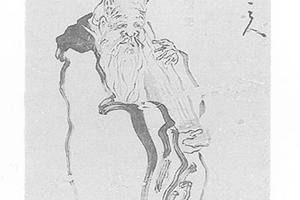 老仙抱琴图