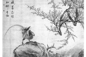 山鹊爱梅图