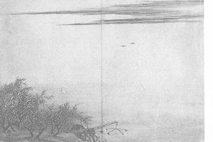 山水图册页