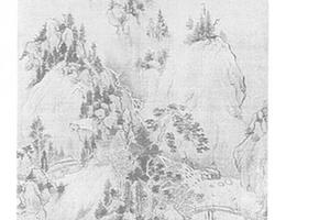 清溪垂钓图