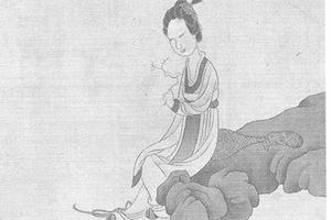 仕女图册页