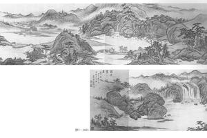 庐山瀑布图