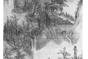 仙山楼观图轴