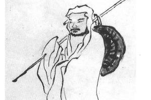 达摩渡江图