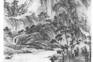 指画春山叠翠图