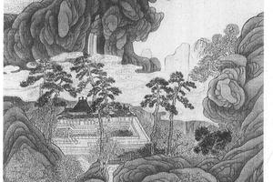 仙山梦影图