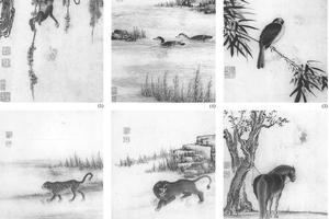 杂画十开