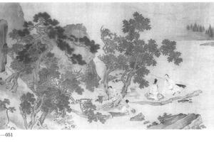煮茶论画图