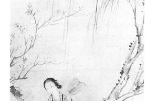 扑蝶仕女图