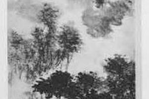 烟雨归渔图